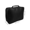 CLISPEED Fireproof Document Box: Document Folder File Storage Bag, Multi Layer Organizer for Certificates, Passports, A4 Files, Waterproof Portable Home Safe with Handle