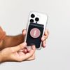 Monogram Initial Letter I Pop Socket Rose Pink Letter I PopSockets PopWallet for MagSafe