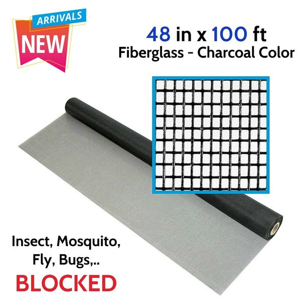 Home Window Screen Mesh Insect Mosquito Pest Fly Protection for Patio Porch Deck