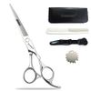 6.5" Shaving Shears, Barber Shears, Bangs Shears, Beginners, Hairdresser, Stainless Steel, Self Cut