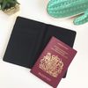 Personalised Passport Cover World Map