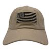 USA American Flag Baseball Cap Military Army Operator Adjustable Hat (Beige)