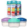 Sistema TO GO Mini Bites Snack Pots | 130 ml | Stackable Snack Boxes with Lids | BPA-Free | 9 Count