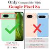 for Pixel 8a Case with Screen Protection: Heavy Duty Protective Shockproof and Scratch Proof Cell Phone case for Google Pixel 8a-Black