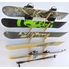 The Lifty Snowboard Wall Rack (Holds 5)