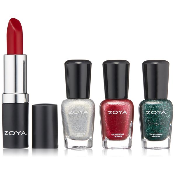 ZOYA Nail Polish, Santa Baby Lips & Tis Quad, 1 fl. oz.