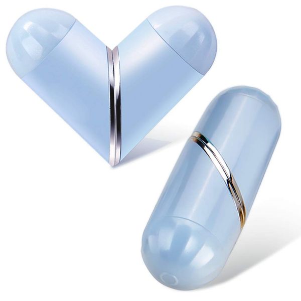 ofone Heart Shaped Contact Lens Case Blue