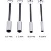 Hex Wrench Screwdriver Hex Socket Nut Driver Precision Nut Driver Set Nut Driver Model Hex Socket Driver 4.0MM 5.5MM 7.0MM 8.0MM 4pcs Hex Socket Nut Key Socket Driver Hex Precision Nut Driver for RC
