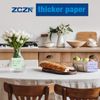 ZCZN 76 x 76 mm Sticky Notes, 100 Sheets/Pad, 4 Pads, Light Purple