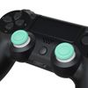 eXtremeRate Replacement 3D Joystick Thumb Stick for PS5 Controller, Replacement Analog Thumb Stick for PS4 Slim Pro Controller with Screwdriver [White & Mint Green]