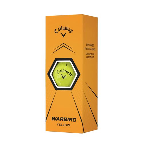2021 Callaway Warbird Golf Balls, Yellow