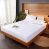 Lirex Fitted Sheet, Double Size 100% Egyptian Cotton 300 Thread Count Soft Breathable Fitted Sheet, White