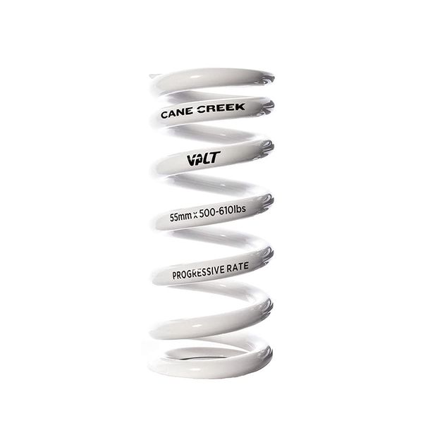 Cane Creek Valt Progressive Coil Spring, 55mm 550-670#