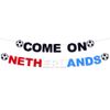 Come On Netherlands Recyclable Custom Card Party Bunting