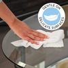 S&T INC. 50 Pack 11.8" x 11.8" Microfiber Cleaning Cloth with Box, Bulk Micro...