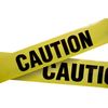 Caution Party Tape • 3 In. wide X 100 Ft. • High Visibility • 2 Rolls