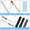 WMYCONGCONG 18-Piece Plastic Model Tools, Beginners, Beginner Tool Set, Model Tool Kit, Basic Tools, Storage Case, Hobby Building Tool Kit