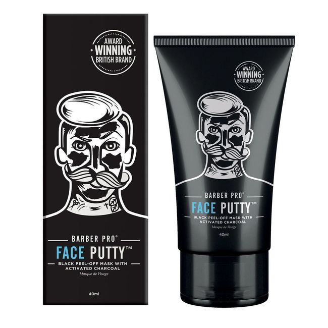 Barber Pro Charcoal Face Putty - Tube