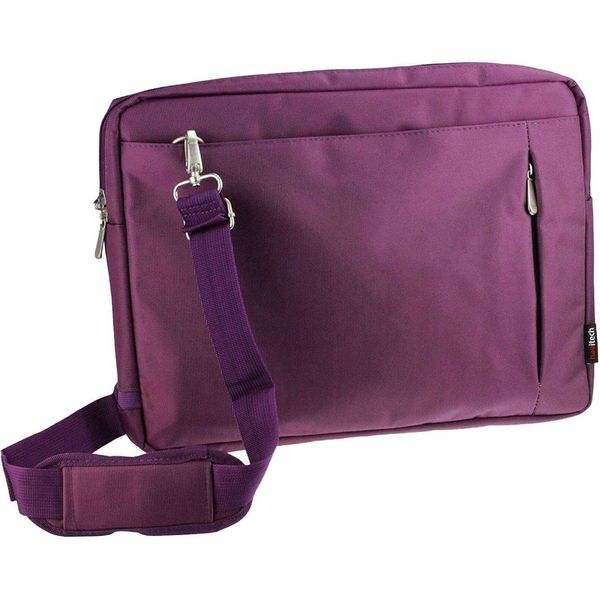 Navitech Purple Water Resistant Tablet Bag - Compatible with Padgene 10.1" Tablet
