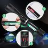 Small & Extremely 5.3oz Zoomable LED Tactical Handheld Flashlight with Batteries