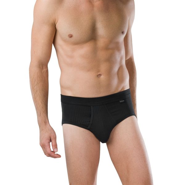 Schiesser Authentic-Slip 2 er Packung 106000, schwarz, 7