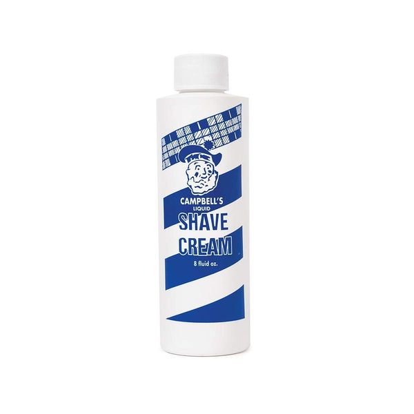 Campbell's Liquid Shave Cream 8 oz for Barbers