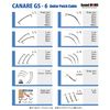 Canare GS-6 Patch Cable 3.3 ft (1 m) L-S Plug Included 1 Piece