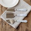 Park Hill Collection Embossed Enamel Cheese Serving Set