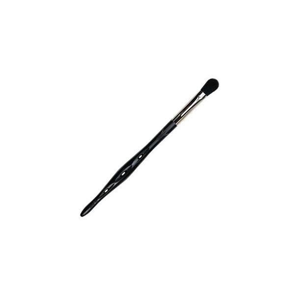 YS Park Eyeshadow Brush Round Flat YS-CE05-ES Black Handle Black Hair