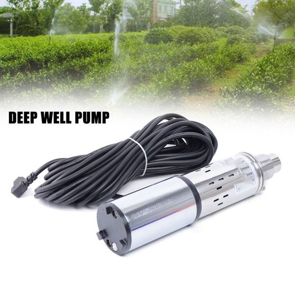 Solar Submersible Well Pump DC 48V 280W Deep Well Pump Irrigation Pump 16 L/min