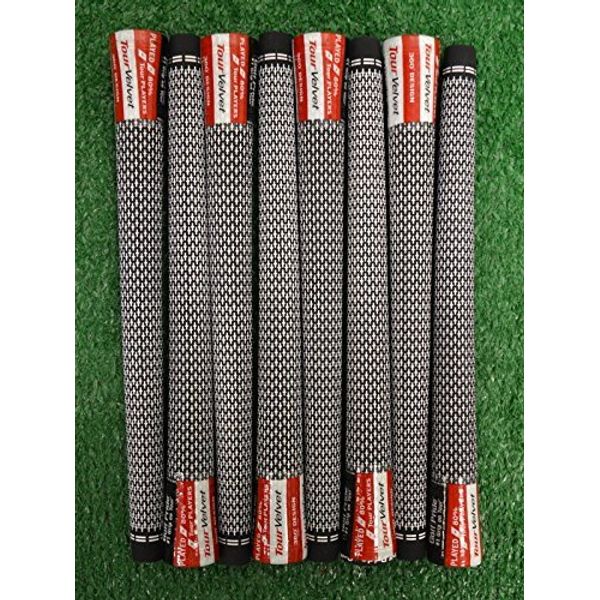 Golf Pride Tour Velvet 360 Golf Grip - White - Midsize - (8PC)