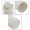 Cadineer Desktop Bin, Mini Trash Can With Swing Top Lid, Small Dustbin (White)