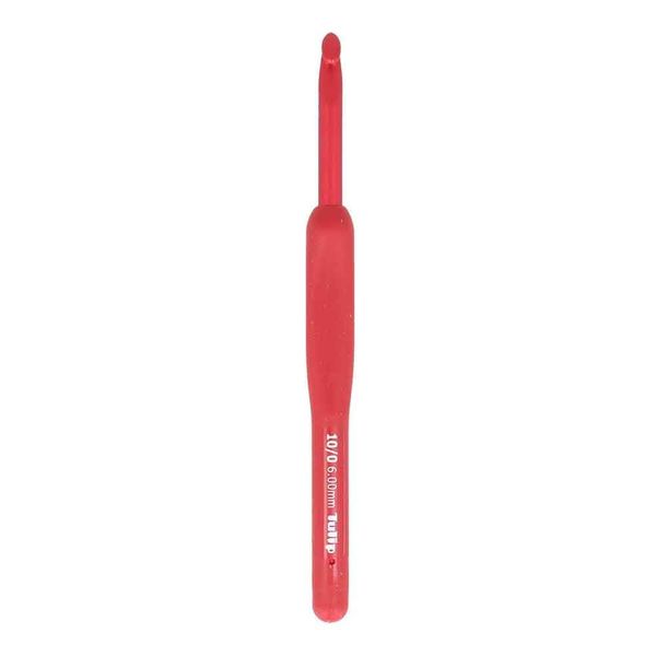 Tulip Etimo Red Crochet Hook Soft-Grip 6mm - 1pc