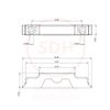 Timber Series Standard Cam Keep (11mm) - Black