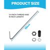Universal Battery Hold Down Bracket J Hook Battery Hold Down Bolts 10 Inch
