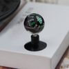 Portable Compass, Car Universal Round Mini Compass Black Plastic Case Guide Ball Pocket Compass Truck Compass
