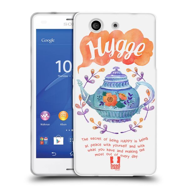 Head Case Designs Kettle Hygge Soft Gel Case for Sony Xperia Z3 Compact / D5803