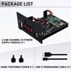 GeeekPi 4 USB Channel 5V Power Supply Module for 19 inch 1U Rackmount