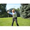  GOLF TRAINER-Bending Left Arm At Impact, Get Help "STRAIGHT ARM"-mens standard
