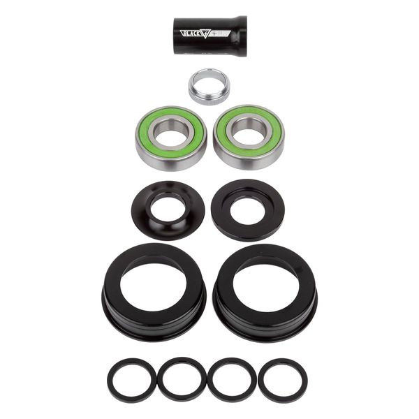 Black Ops BMX Mid/USA Dualie Bicycle Bottom Bracket Set