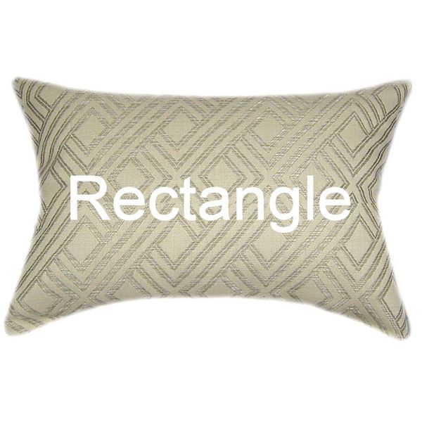 Sunbrella® Integrated Pewter Indoor/Outdoor Pillow (20x12 rectangle)