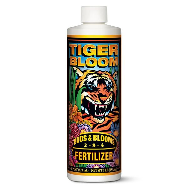 FoxFarm Tiger Bloom Liquid Fertilizer Concentrate - Fast Acting Formula for V...