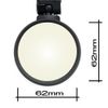 Hafny Bar End Mirror (Silver Mirror)