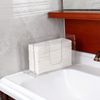 Evron Paper Towel Dispenser Countertop & Wall Mount Clear One-Hand Pull C Fol...