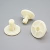 VVO Fasteners Plastic Engine Undertray Clip, White (Pack of 10)