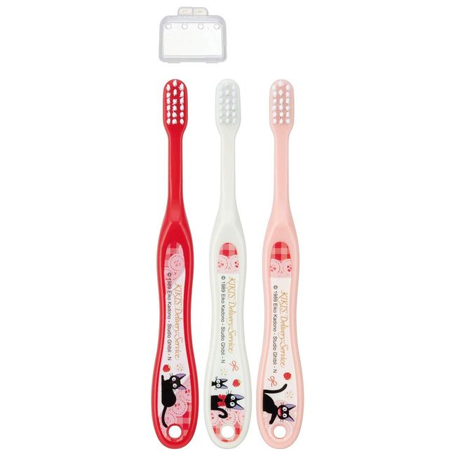 Skater TB5ST Toothbrush, For Gardens, 3-5 Years, Soft, Pack of 3, Kiki's Delivery Service, 5.5 inches (14 cm)