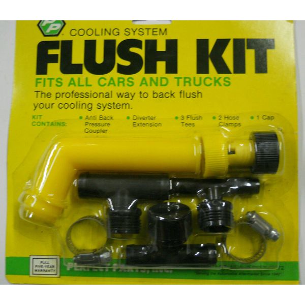 Perfect Parts Universal Cooling System Flush Kit - For 1/2'' 5/8'' & 3/4'' Hose