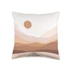 Boho Desert Aesthetic Throw Pillow