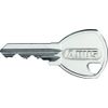 ABUS brass padlock 70/35 - weatherproof - brass lock body - impact-resistant plastic casing - ABUS security level 4 - black