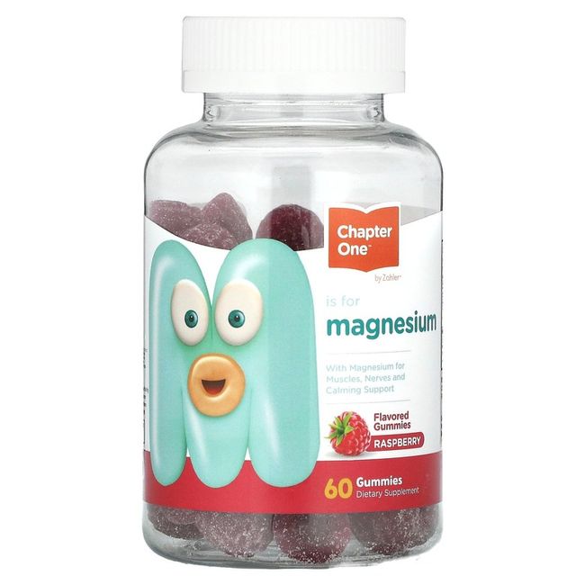 Chapter One M Is for Magnesium Raspberry Gummies 60 151565, 60 -Selected size takes precedence over photos.